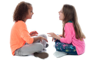 girls talking